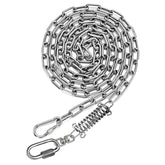 MELAIRON 15ft dog chain for outdoor use offers secure containment in yards and parks.