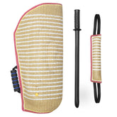 MelkTemn dog bite sleeve offers safe bite practice for beginners.