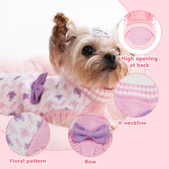 MengMengDa size chart helps choose the right fit for small dogs.