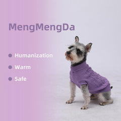 MengMengDa sweater elastic neckline and two-legged design for easy wear.