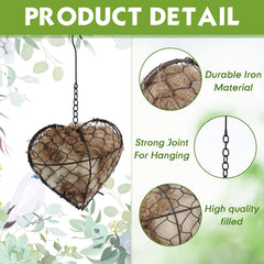 Menkxi outdoor bird house hanging hook for secure garden installation