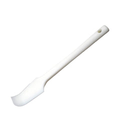 Meow&Woof cat wet food spoon in white silicone for easy serving.