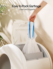 Meowant thickened waste bag withstands heavy litter without leaks