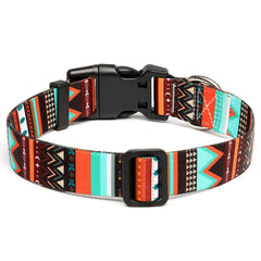 Mercano dog collar quick-release buckle in action for easy on and off