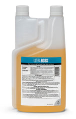 Merck Ultra Boss Pour On being applied to a horse for natural, complementary care.