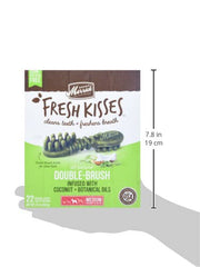 Merrick Fresh Kisses coconut oil infused chews highlight breath-freshening benefits