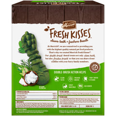 Merrick Fresh Kisses coconut oil ingredient spotlight supports tasty, naturally scented breath freshening