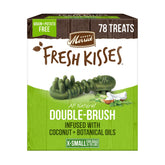 Merrick Fresh Kisses box for tiny dogs promotes daily dental care.