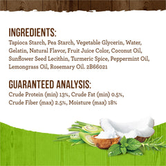 Merrick Fresh Kisses grain-free chews suitable for sensitive stomachs.
