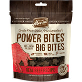 Merrick Power Bites mordidas grandes con carne real y batata dulce para recompensa sabrosa