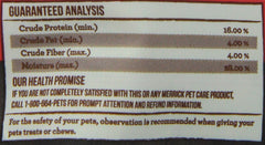 Merrick Power Bites soft chewy texture easy for dogs to chew and enjoy.