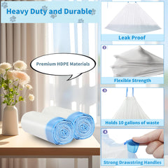 MERWIKLE liner-leak-proof design protects floors from spills