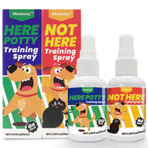 Mesboizy dog pee spray set Here Potty bottle promotes designated potty areas for dogs