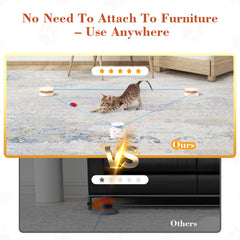 Metiya interactive cat toy hunting-instinct emphasizes prey-like movement for active chase sessions.