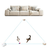 Metiya interactive cat toy stable-setup shows non-slip base for stable indoor play.