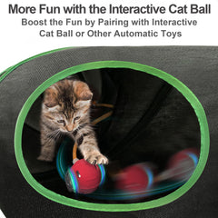 Metiya Interactive Cat Tunnel built with durable materials for safe, long-lasting play.