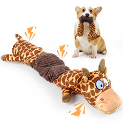 MEWMINGLE giraffe toy squeaker head fuels curiosity and play