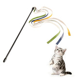 MewraThetify Catisfy wand with rainbow streamers invites active indoor play