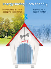 MEWTOGO dog door flap 0.08in thickness supports smooth operation and seal