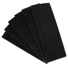 MEWTOGO 6 Pcs Carbon Filters pack—dense pores for effective litter box odor control.