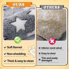 MEWTOGO bunny bed side pillows detail highlighting supportive sides