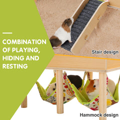 MEWTOGO gray stairs with mats support easy climbing for small pets.