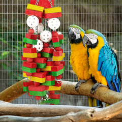 MEWTOGO parrot-toy hardware chain emphasizes sturdy design for long-lasting play.