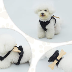 MFC adjustable neoprene harness offers comfortable fit for small dogs on walks