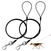 Mi Metty chew-proof dog leash with 6ft metal cable for secure outdoor walks
