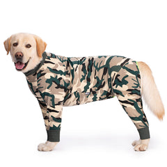 Miaododo Caomo recovery suit left side view showing full-coverage design for post-surgery care