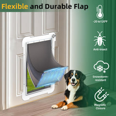 MIAOTONG bottom magnetic strip helps the flap close securely, reducing drafts.