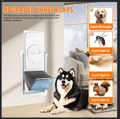 MIAOTONG insulated flap closeup highlights energy-saving double layer and weather resistance.