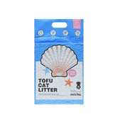 Michu Tofu Cat Litter two-pack bags front view for convenient storage.