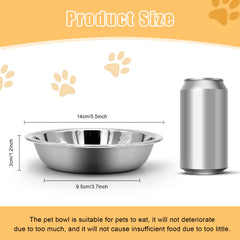 MicoSim plato gatos borde plano amplio para comer con comodidad.
