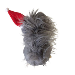 Midlee large dog toy squirrel squeaker encourages interactive play.