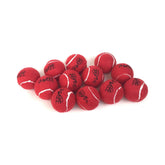Midlee mini dog tennis ball red 1.5-inch pack for fetch