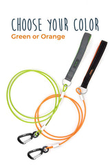 Mighty Paw dog leash chew-proof cable—tie-out ready for on-the-go pauses and secure outdoor spots.