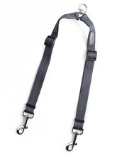 Mighty Paw double leash setup with adjustable 16-24 inch length for two dogs.