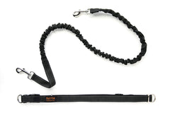 Mighty Paw hands-free leash waist belt setup for comfortable hands-free walks