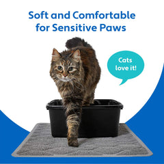 MIGHTY MONKEY BPA-free cat mat combines safety with easy maintenance.