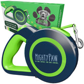 Mighty Paw retractable-leash-16ft-nylon-tape enables relaxed park strolls.