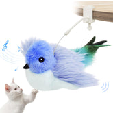 Migipaws flappy-bird-toy rod-clamp setup enables quick interactive play.