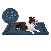 Miguel Oxford 900D outdoor bed front view shows roomy crate comfort for pets.