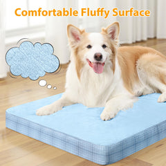 MIHIKK bed features anti-slip bottom to prevent sliding on smooth floors.