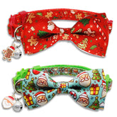 Miiemiu Christmas cat collar Santa design — festive look and safe wear