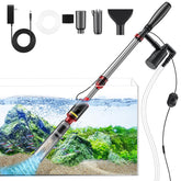 Mildhug fish tank cleaner assembled for quick maintenance and gravel cleaning