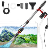 Mildhug fish tank cleaner assembled for easy maintenance and water changes