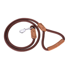 Mile High Life dark brown 4ft leash suitable for training and daily walks