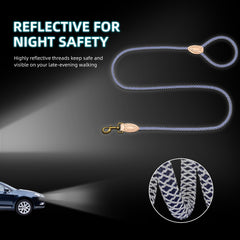 Mile High Life Reflective stitching along rope for improved visibility.