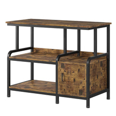 MILEFA fish tank stand top platform supports 40-50 gallon tanks with stable design.